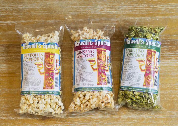 「ヘルシーポップコーン」各3.50