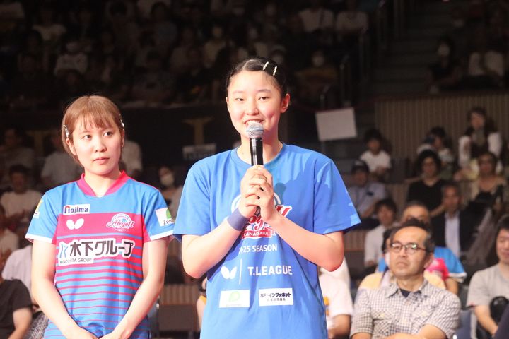 張本美和 撮影：SPREAD編集部