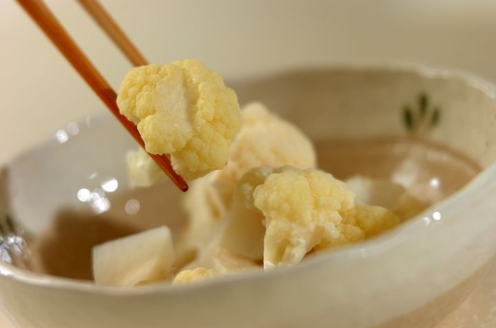 カリフラワーのマヨポン酢の作り方2