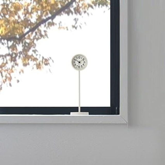 無印良品の公園の時計・ミニ ブラック2