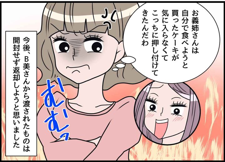 画像4: 最悪なホールケーキ！非常識な義姉からの贈り物！！