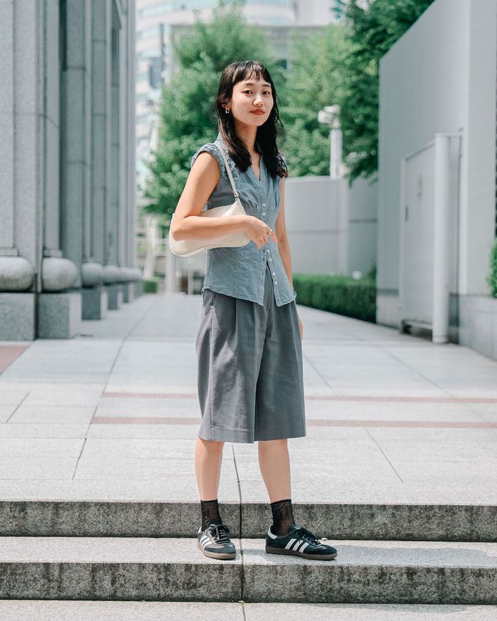 初秋に着たい“ハーフパンツ”のお手本コーデ5選。ヘルシーな肌見せで見違える！【TOKYO SNAP】
