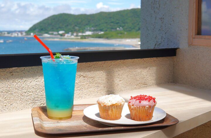 葉山のマリンブルーの海が目の前に広がる隠れ家のようなリゾートカフェ♪「Corail Cafe and Labo」