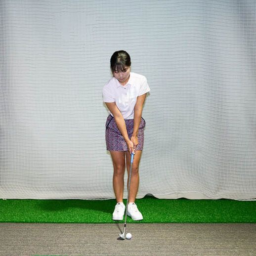 アプローチの距離感は「イチ、ニ、サン、シ！」の“リズム”で作ろう！