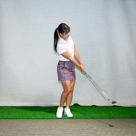 アプローチの距離感は「イチ、ニ、サン、シ！」の“リズム”で作ろう！