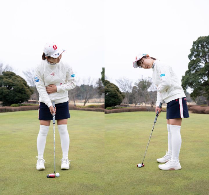 「4秒で構えて」人気女子プロがパットのコツを解説！