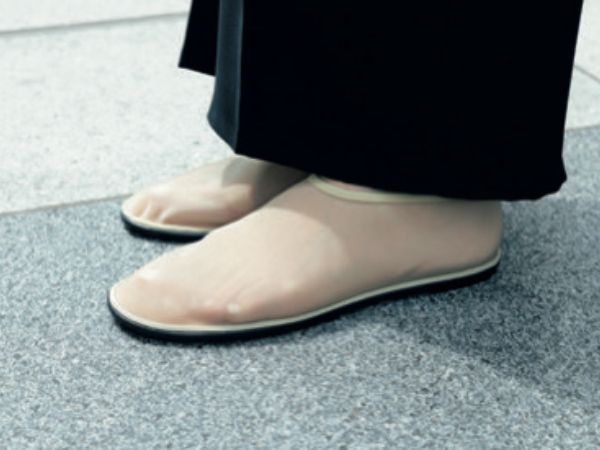 ザ・ロウ ベージュのナイロンシューズ