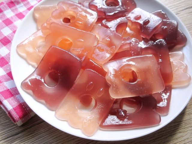 完成した三ツ矢サイダーのアレンジグミ