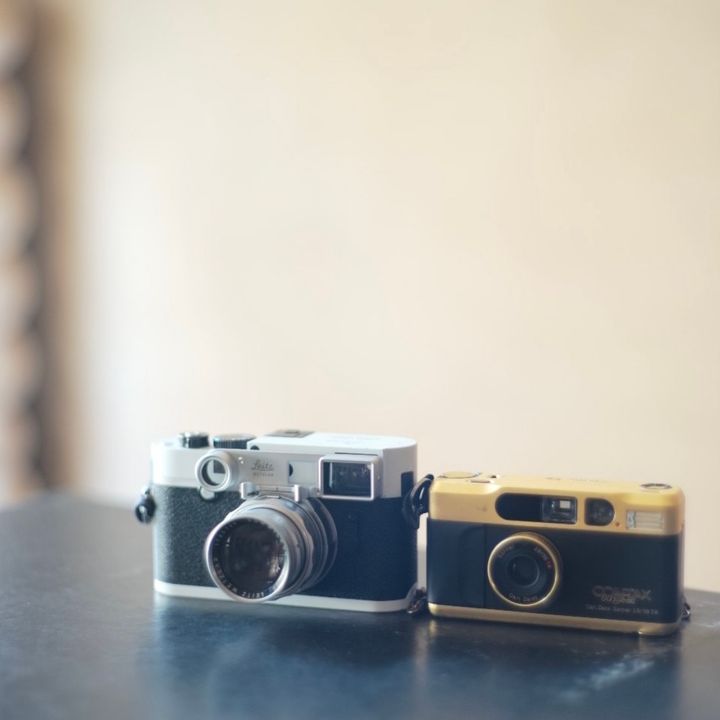 「Leica M」「CONTAX T2」