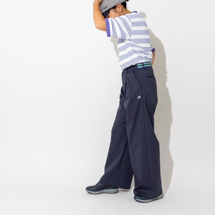 パンツ派必見！ 最旬ゴルフパンツはワイドが狙い目！