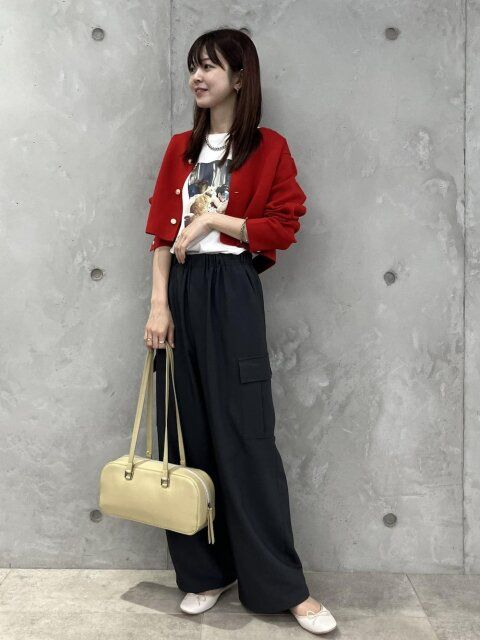 カーゴパンツコーデ1