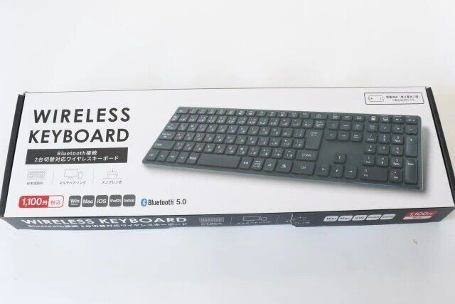 ダイソー フルキーボード（BK） パッケージ