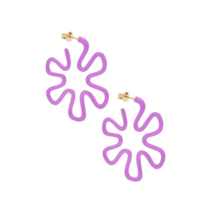 「ベア・ボンジャスカ」ピアス（SV×K9YG×エナメル）￥128,700