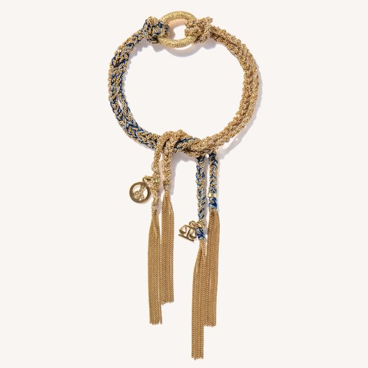 「キャロリーナ・ブッチ」ブレスレット（YG）各￥174,900 チャーム（YG）各￥64,900