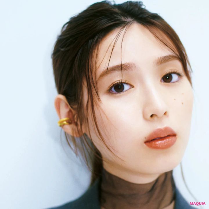 白石聖 秋 リップ ブラウンリップ