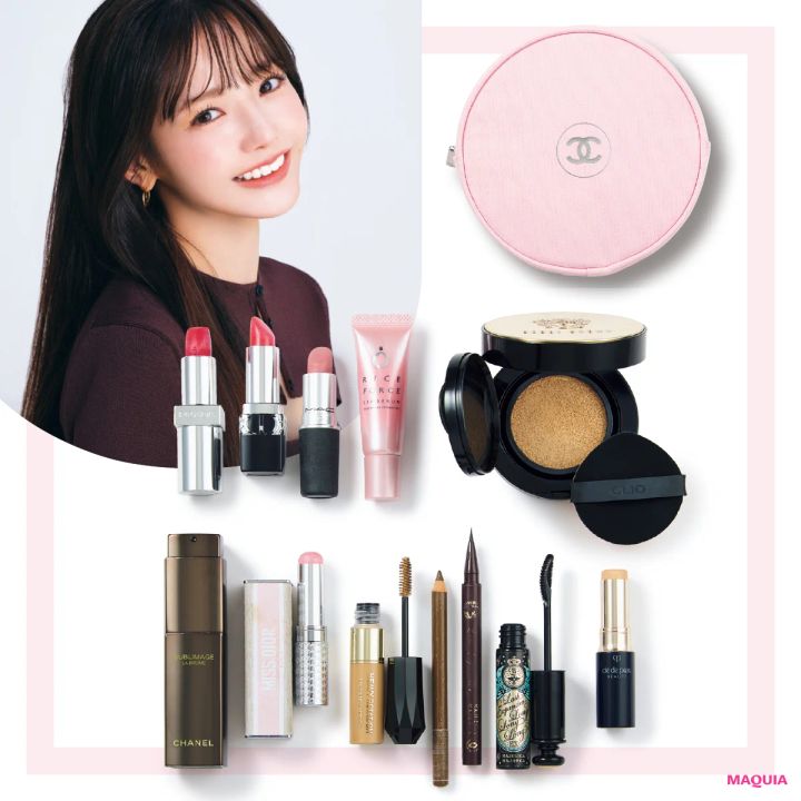 朝ドラでも朝ドラ 俳優 ハ・ヨンス ポーチ リップ 眉コスメ