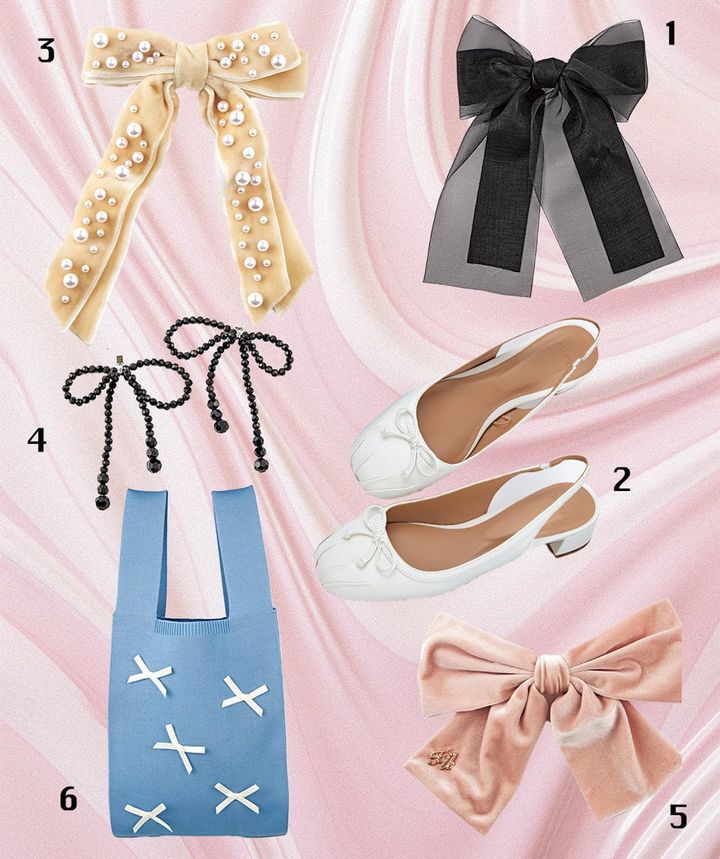リボンバレッタ、リボンシューズ、リボンピアス、リボンバッグ