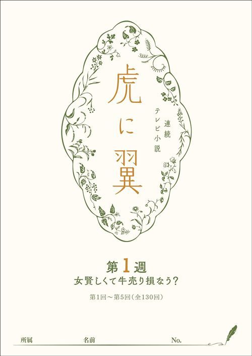 『NHK連続テレビ小説「虎に翼」シナリオ 第1集』（e-book）