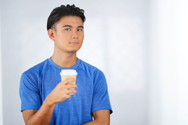 コーヒーを取り入れるアスリートは6割