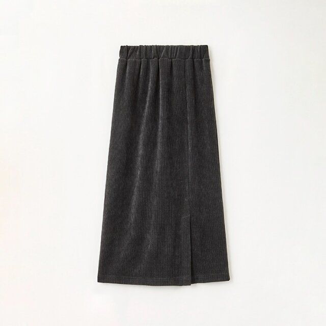2024秋しまむらレディースリブニットナロースカート
