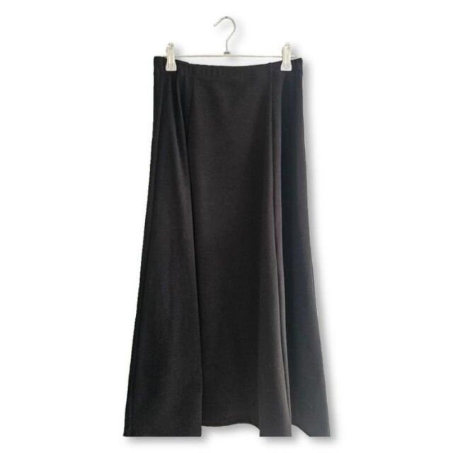 2024秋しまむらレディースウールライクフレアスカート