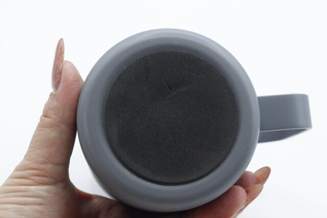 ダイソー ステンレスタンブラー（ハンドル＆蓋付、420mL） 滑り止め