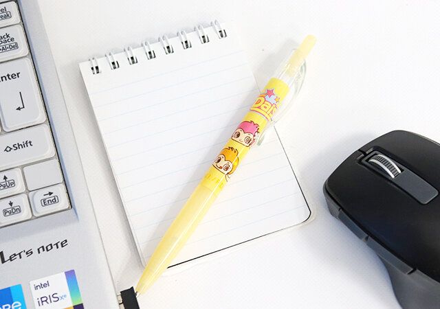 ダイソー AB＆DL ボールペン デザイン