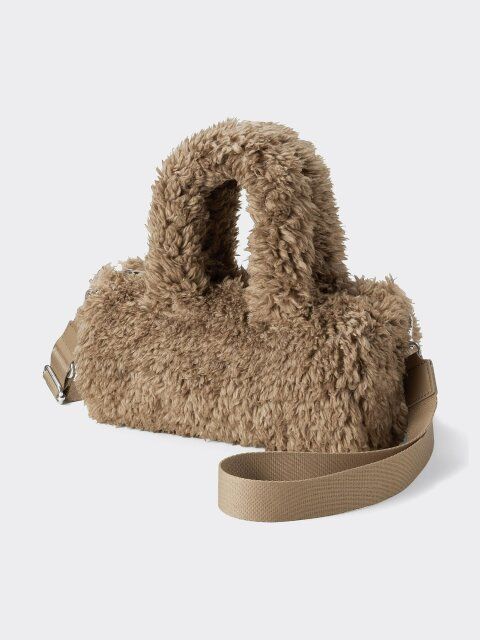 2024秋guレディースファーリーショルダーバッグ