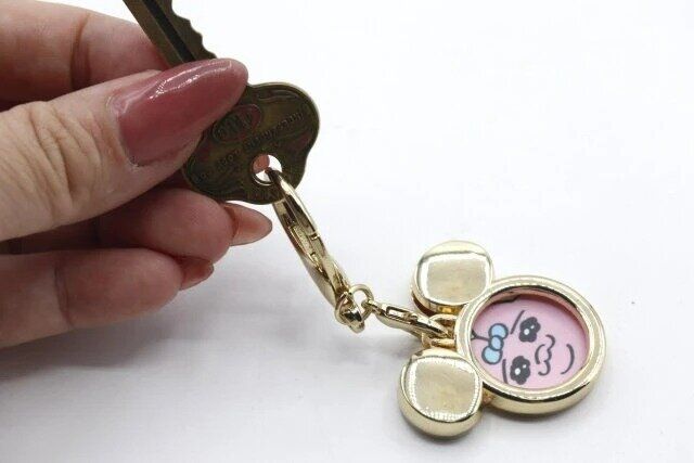 ダイソー フォトキーホルダー（ミッキーアイコン／ミニーアイコン）