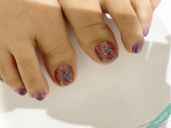 Sleepが投稿したネイルデザイン [photoid:I0115240] via Itnail Design (740485)