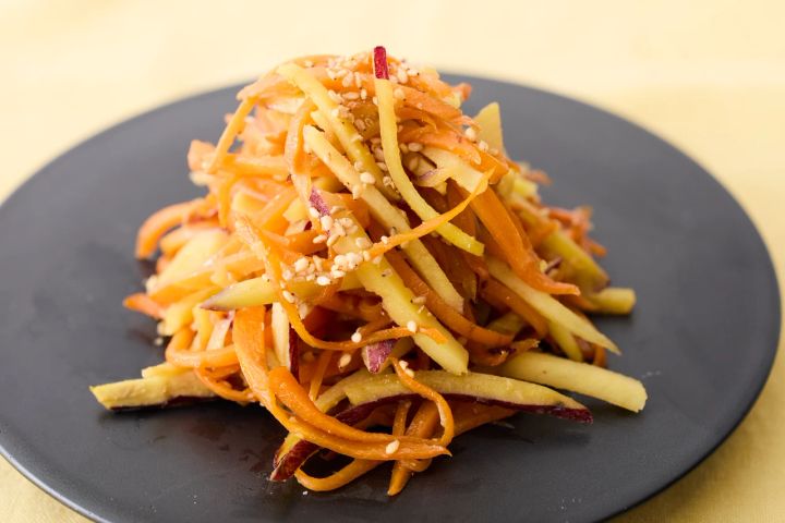 サツマイモとにんじんのきんぴら さつまいもダイエット