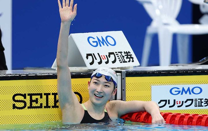 競泳の池江璃花子（C）Getty Images