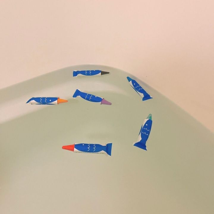 ダイソー・スタンダードプロダクツ「キットパス フォーバス」 お風呂で使えるクレヨン