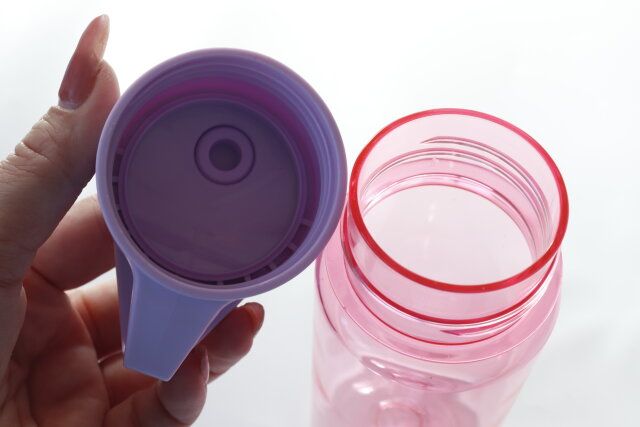 ダイソー ドリンクボトル（取っ手付、400mL、無地） フタ パッキン
