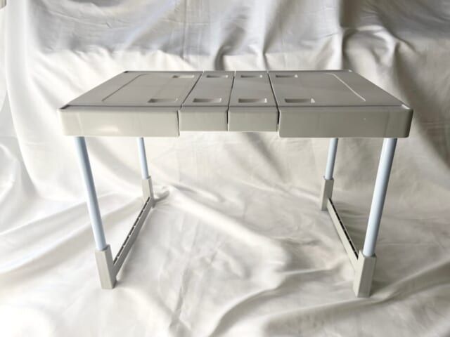 DAISO 押入れフリーラック 完成