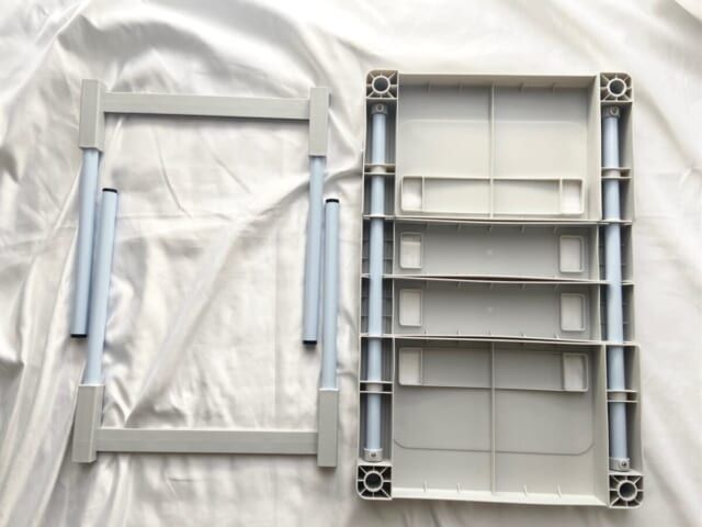 DAISO 押入れフリーラック セット内容