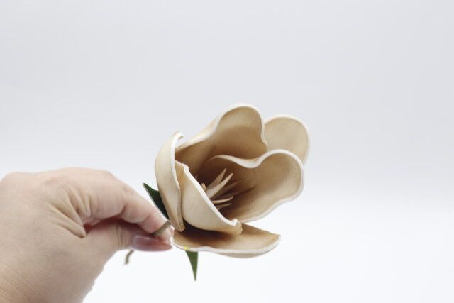 ダイソー 造花（コットンフラワー）