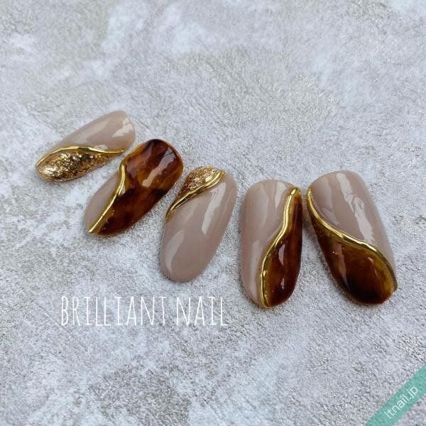 Brilliant Nailが投稿したネイルデザイン [photoid:I0106885] via Itnail Design (740531)