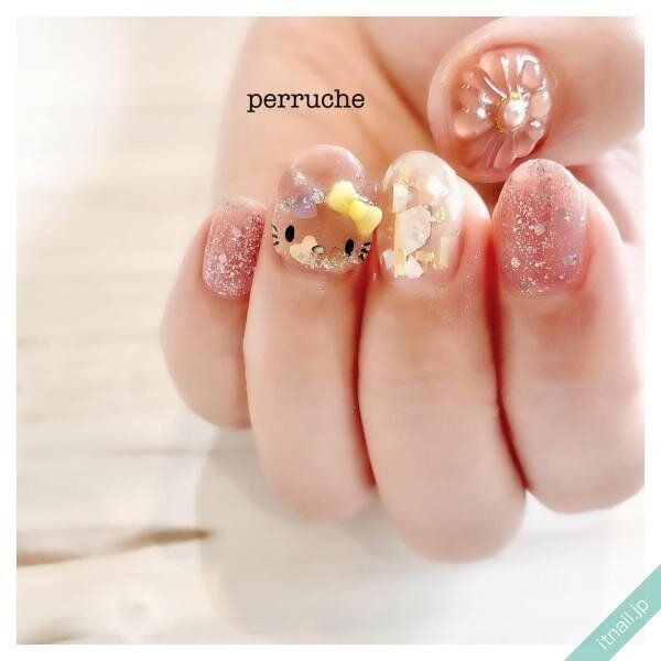 perrucheが投稿したネイルデザイン [photoid:I0099936] via Itnail Design (740621)