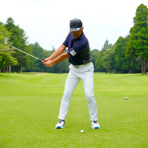 簡単にできる！ 「三角形キープ」でアイアンの距離と方向性をよくする方法