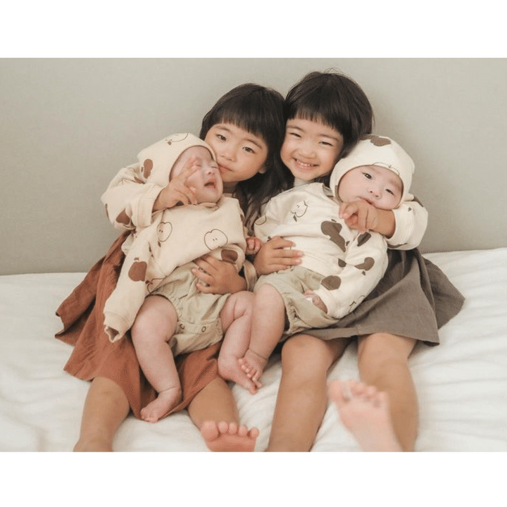 双子出産祝い オーガニックズー ベビー服