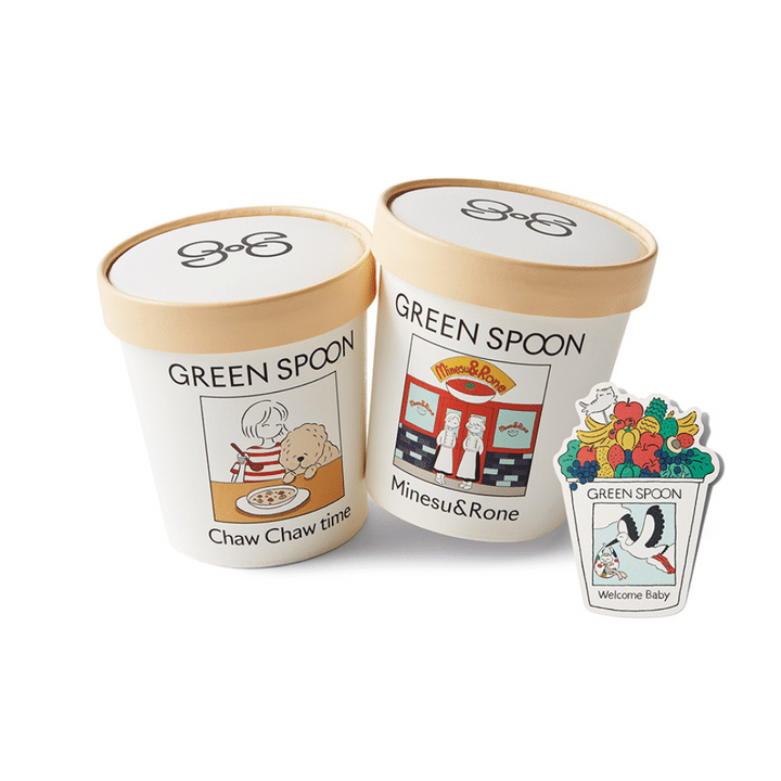 双子のおすすめ出産祝い グリーンスプーン 野菜スープ