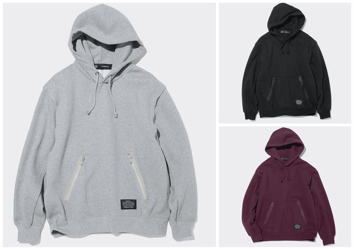 画像: 【GU× UNDERCOVER】ヘビーウェイトスウェットパーカ UNDERCOVER 各¥3,990 出典：GU