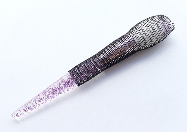 キャンドゥ メイクブラシネット 30P 使用例 サイズ感