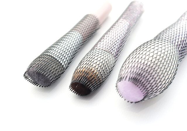 キャンドゥ メイクブラシネット 30P 使用例