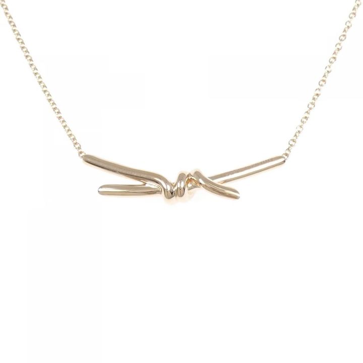 ティファニーのノット ネックレス