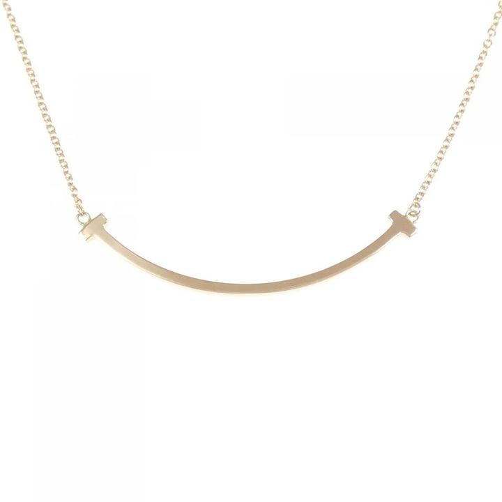 ティファニーのTスマイル スモール ネックレス