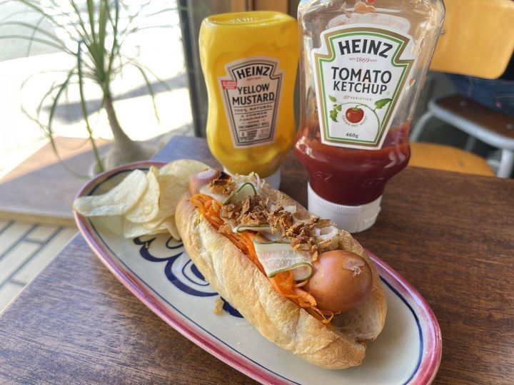 「ホットドッグ」950円