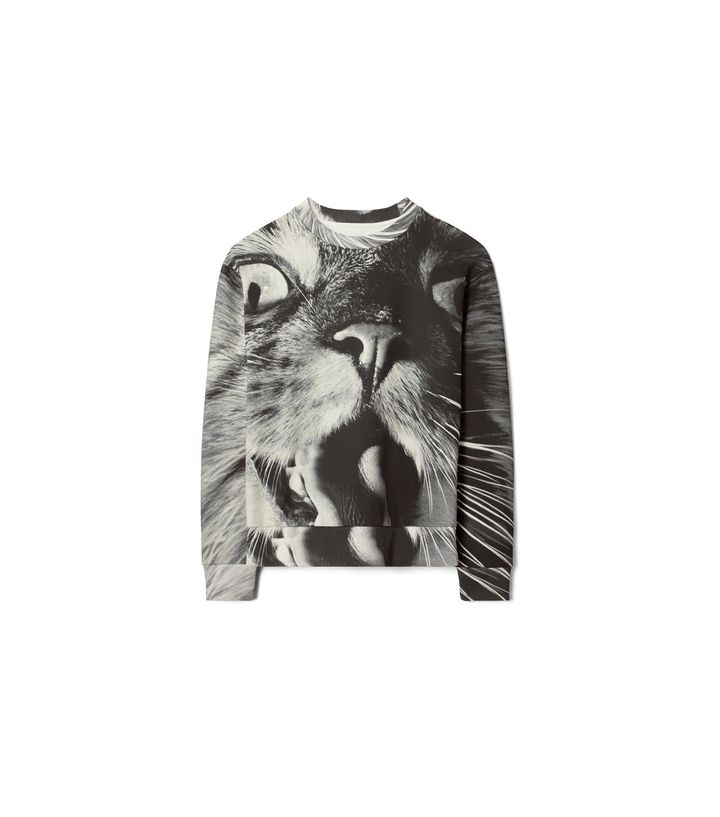画像: 【Tory Burch】「キャットプリント クルーネック」 ￥49,500（税込）