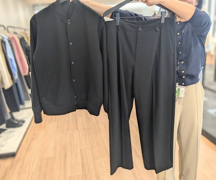 「プラステ」メンズメルトンニットセット1